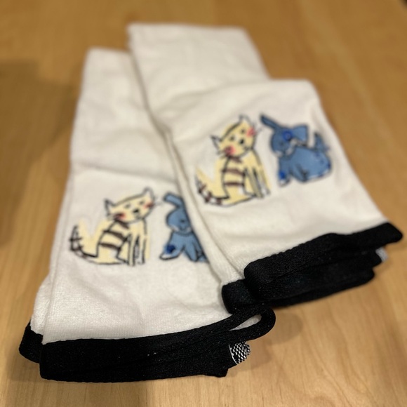 Vintage Cat and Dog Cartoon Art Bathroom Set - Picture 10 of 10